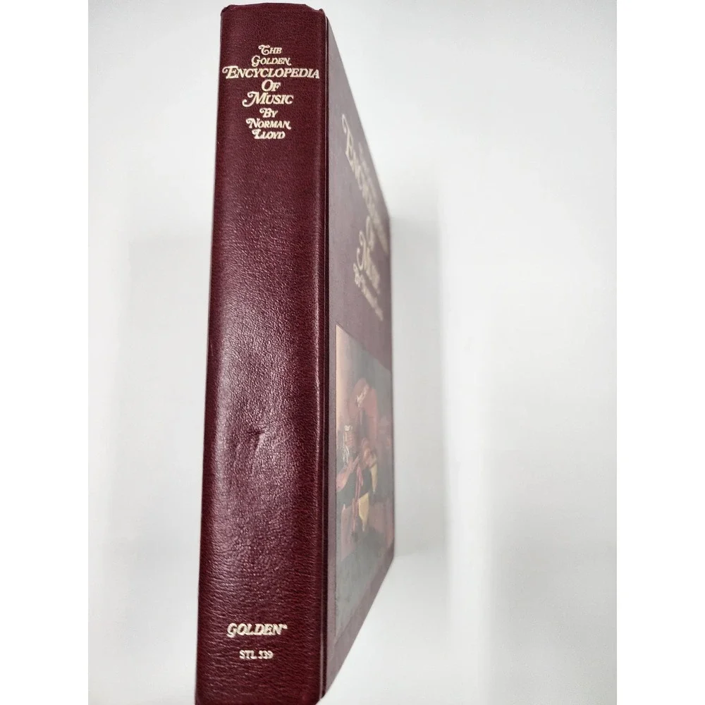 The Golden Encyclopedia of Music by Norman Lloyd HardcoverVintage Reference Book